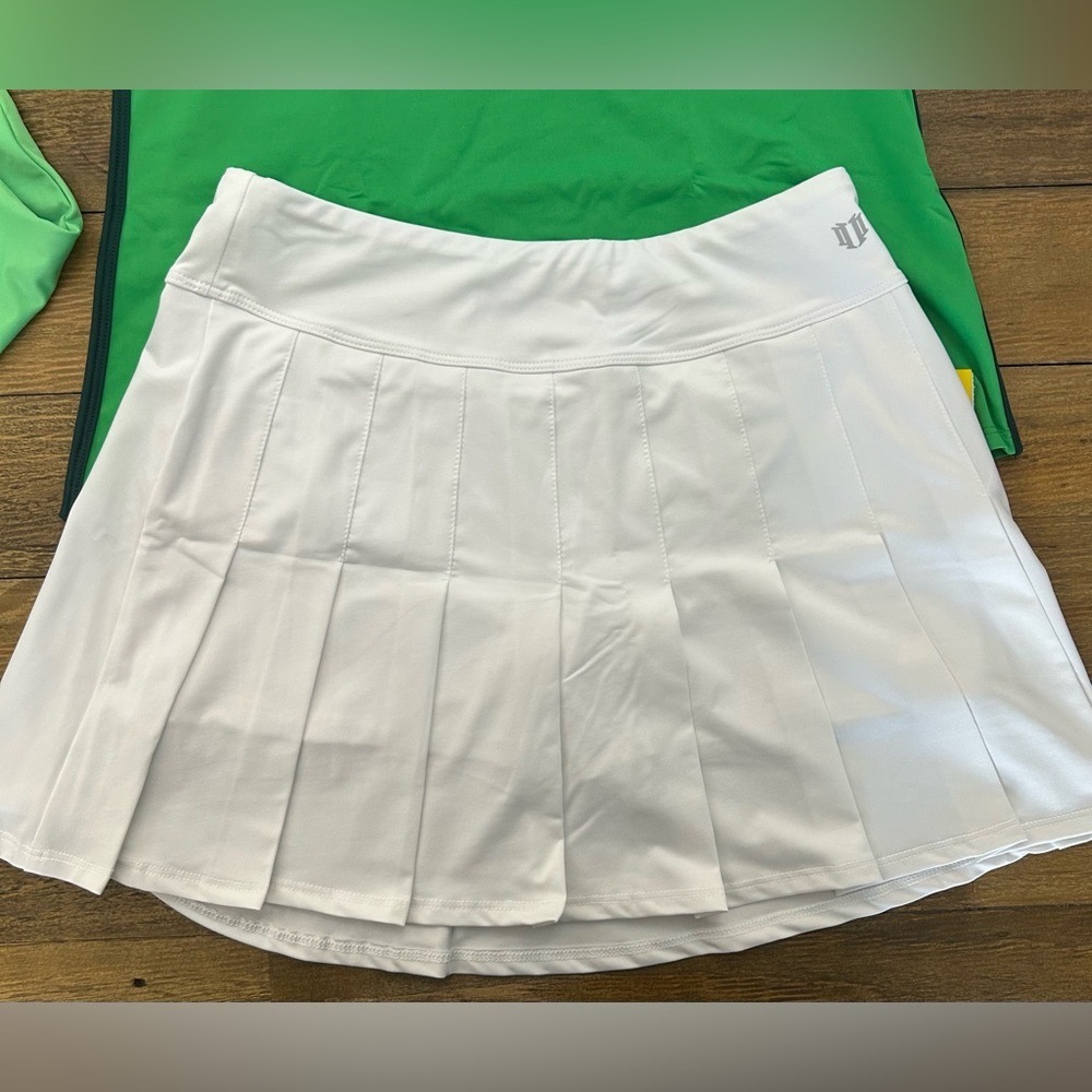 EleVen by Venus Williams Set of 2 Green sport tanks and and White tennis skort S - Picture 10 of 16